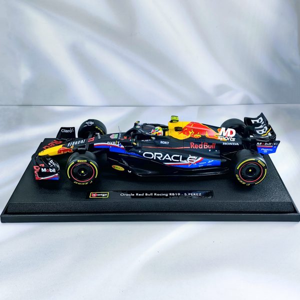 RedBull RB19 GP Austin 2023 #11 Checo Perez Caja Normal Burago 1:18 - Imagen 4