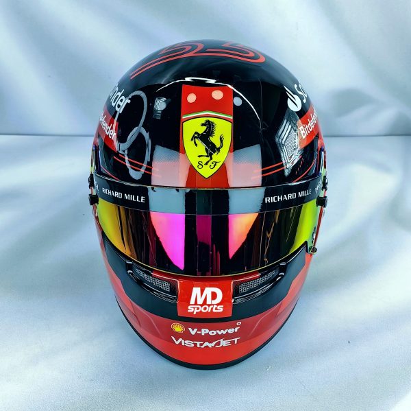 Casco Formula 1 Carlos Sainz Ferrari 2023 BELL 1:2 - Imagen 4