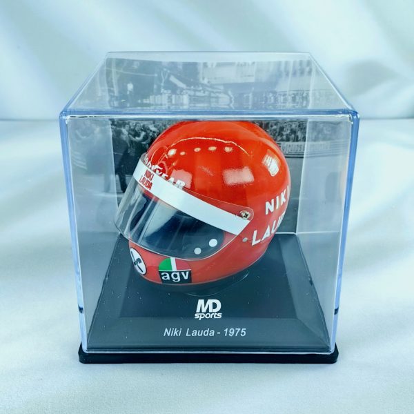 Casco Formula 1 Niki Lauda Ferrari 1975 Spark 1:5 - Imagen 5
