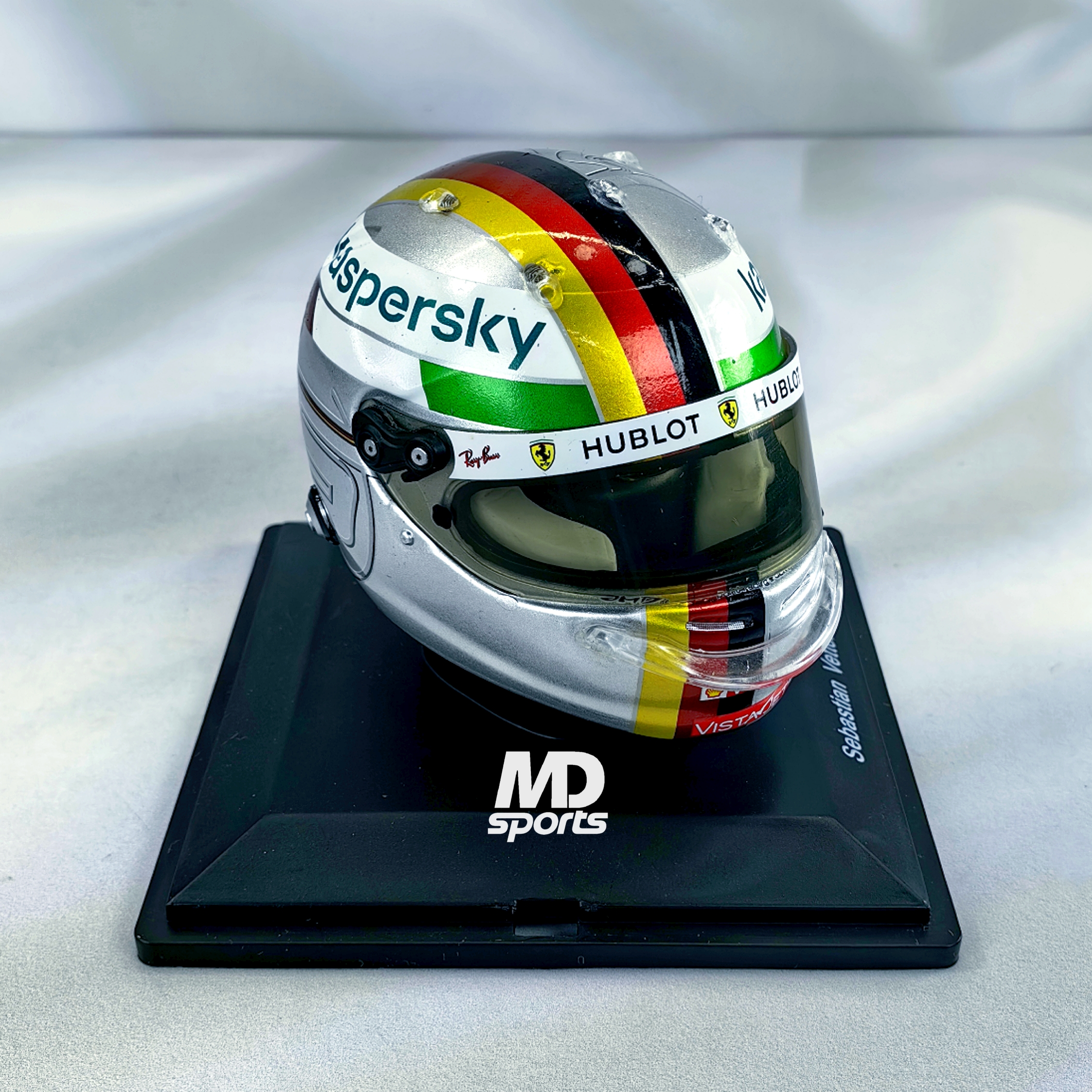 Casco Formula 1 Sebastian Vettel Ferrari 2020 GP Monza Spark 1:5