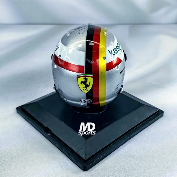 Casco Formula 1 Sebastian Vettel Ferrari 2020 GP Monza Spark 1:5 - Imagen 4