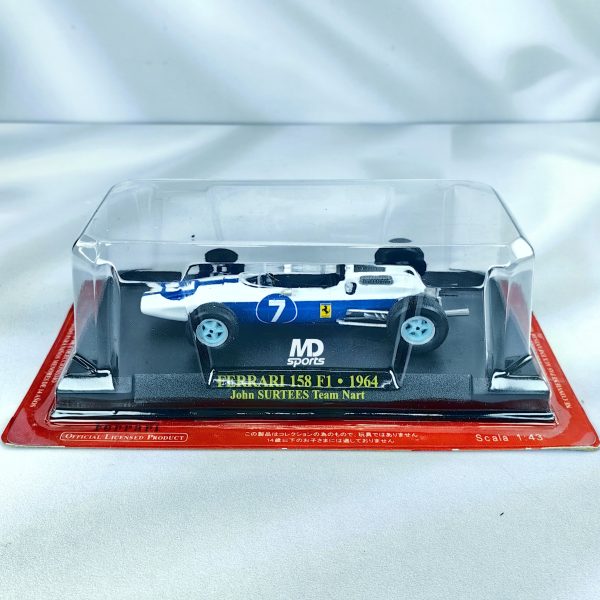 Ferrari 158 F1 1964 #7 John Surtees Caja Normal Edicola 1:43 - Imagen 3