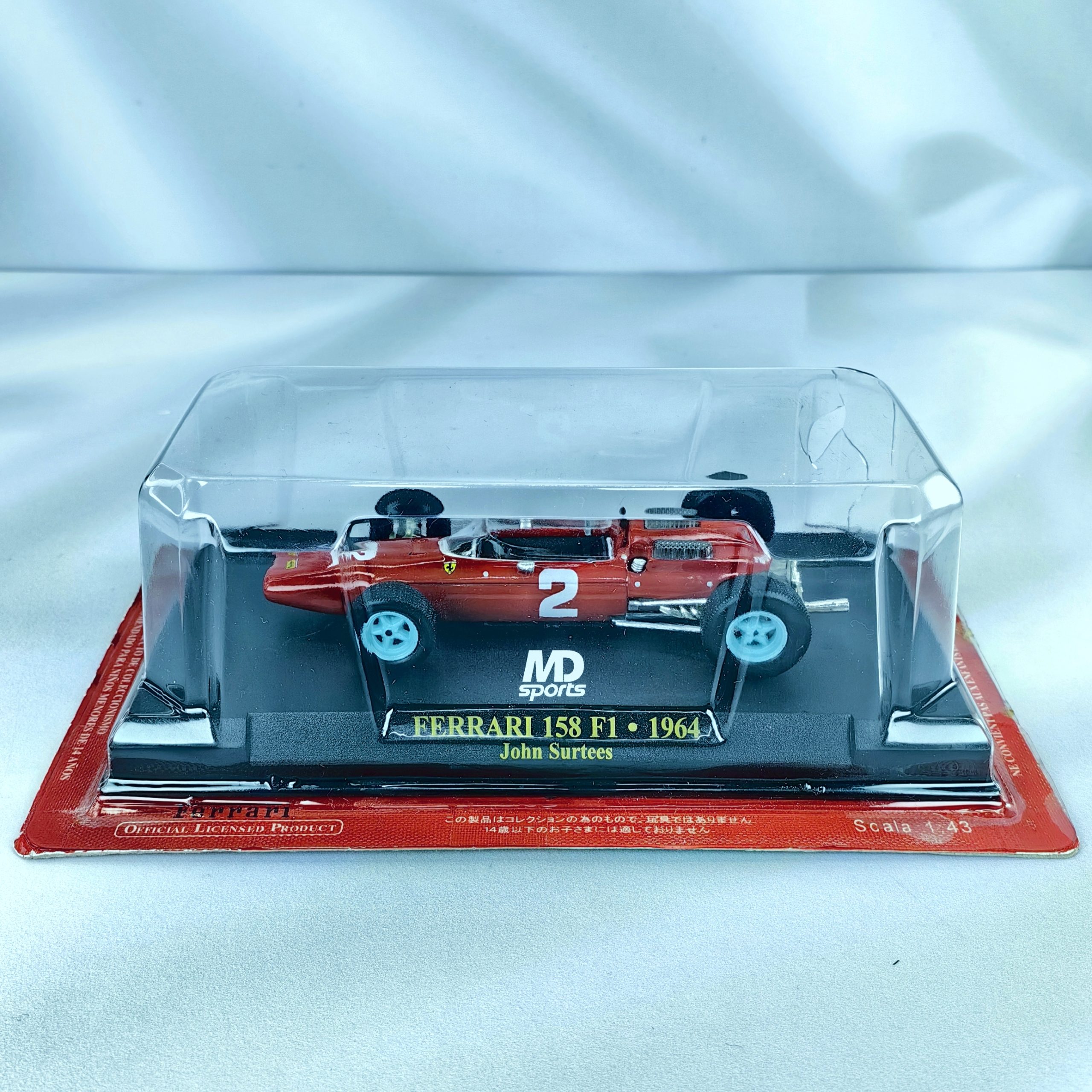 Ferrari 158 F1 1964 #2 John Surtees Caja Normal Edicola 1:43