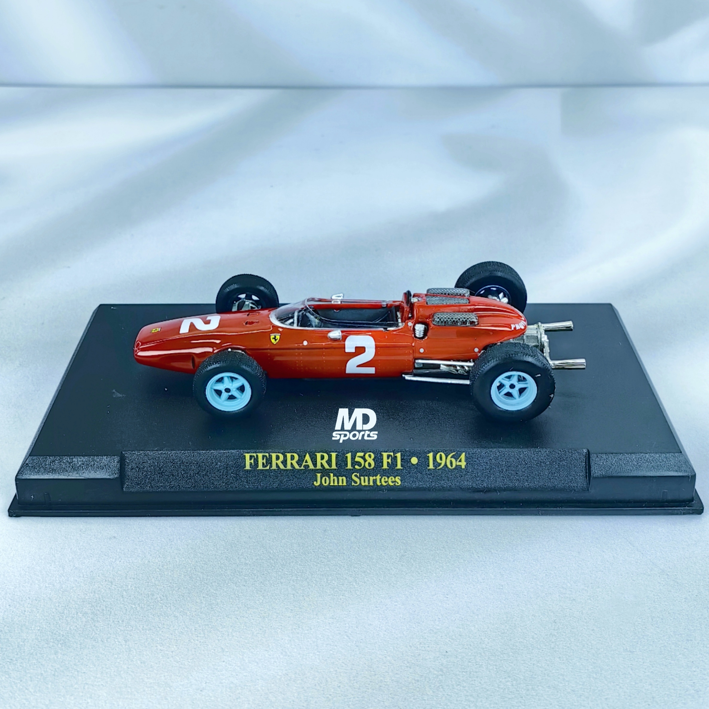 Ferrari 158 F1 1964 #2 John Surtees Caja Normal Edicola 1:43 - Imagen 3