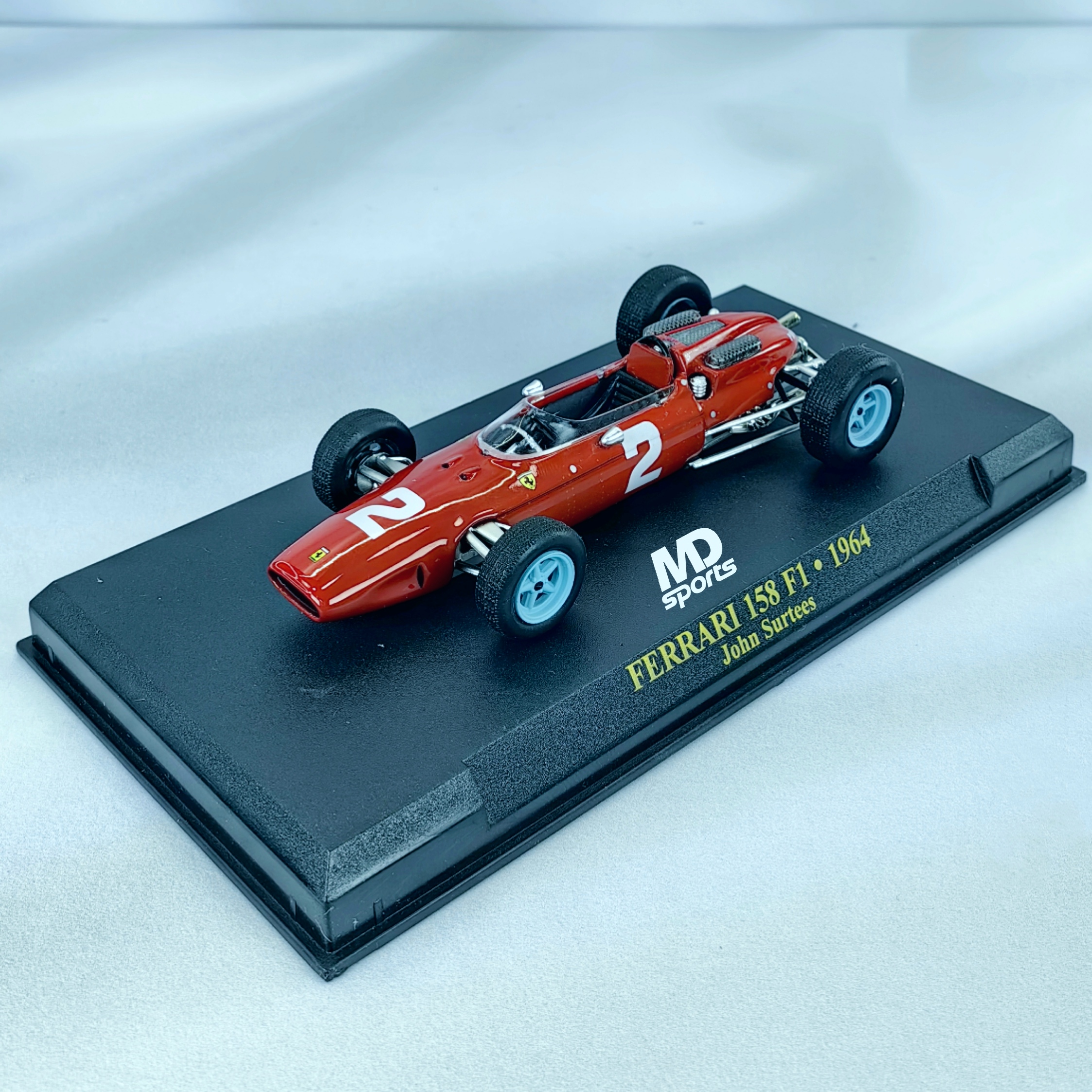 Ferrari 158 F1 1964 #2 John Surtees Caja Normal Edicola 1:43