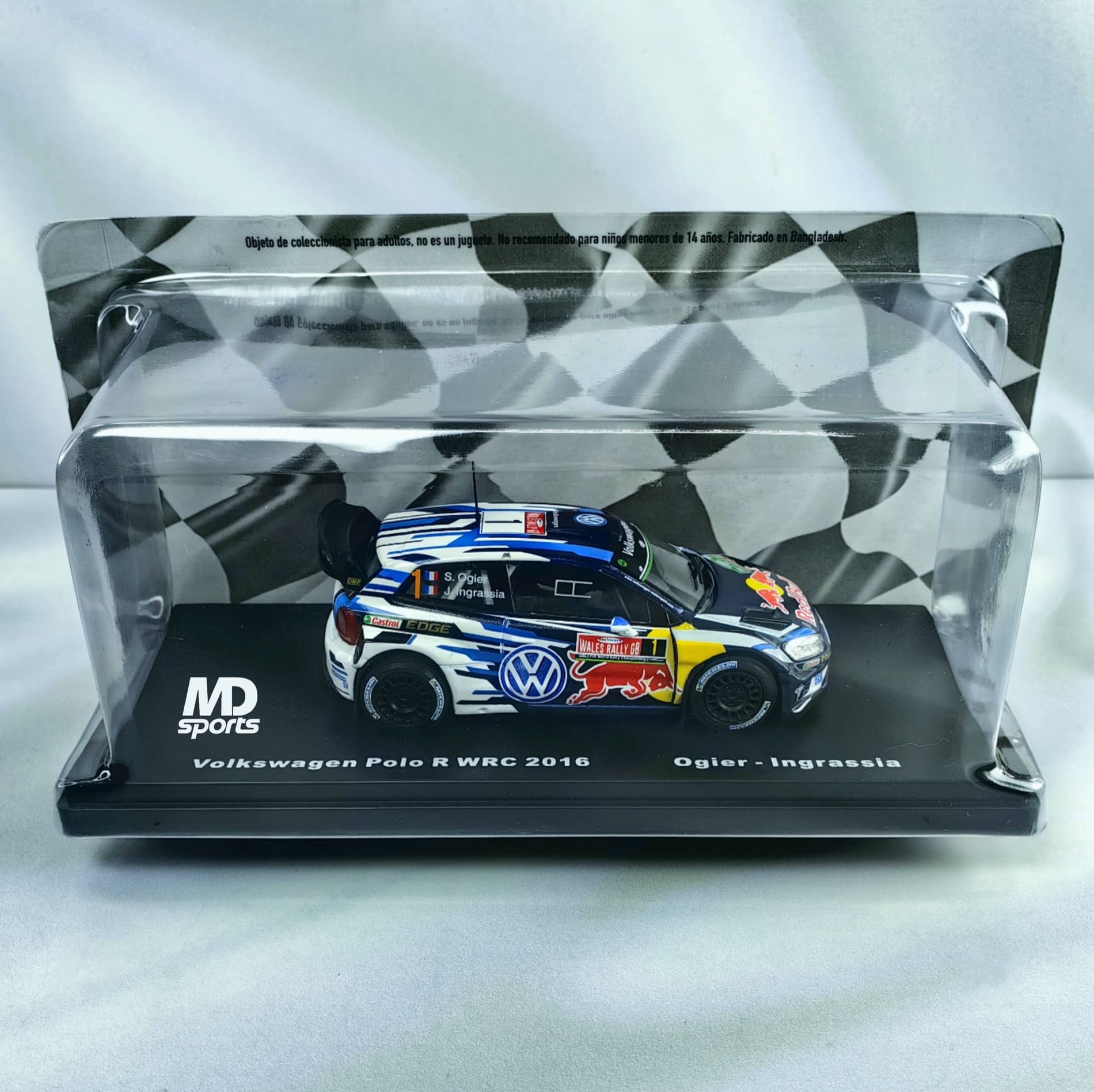 Volkswagen VW Polo R WRC Monte-Carlo 2016 #1 S.ogler- J.ingrassia 1:43 Caja normal