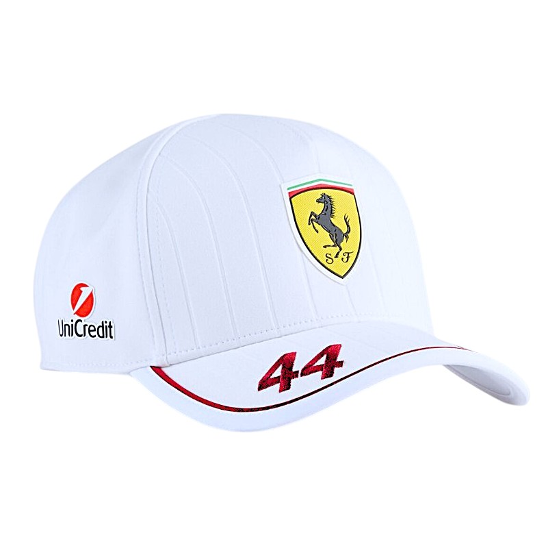 Gorro Puma Oficial Scuderia Ferrari HP Lewis Hamilton GP Miami 2025