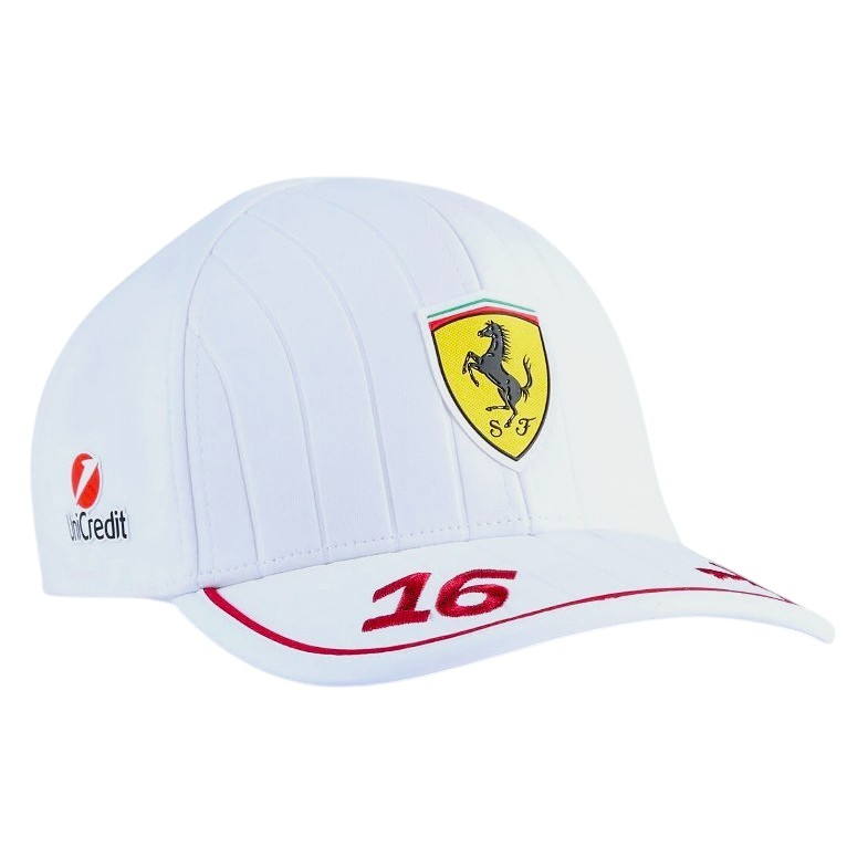 Gorro Puma Oficial Scuderia Ferrari HP Charles Leclerc GP Miami 2025