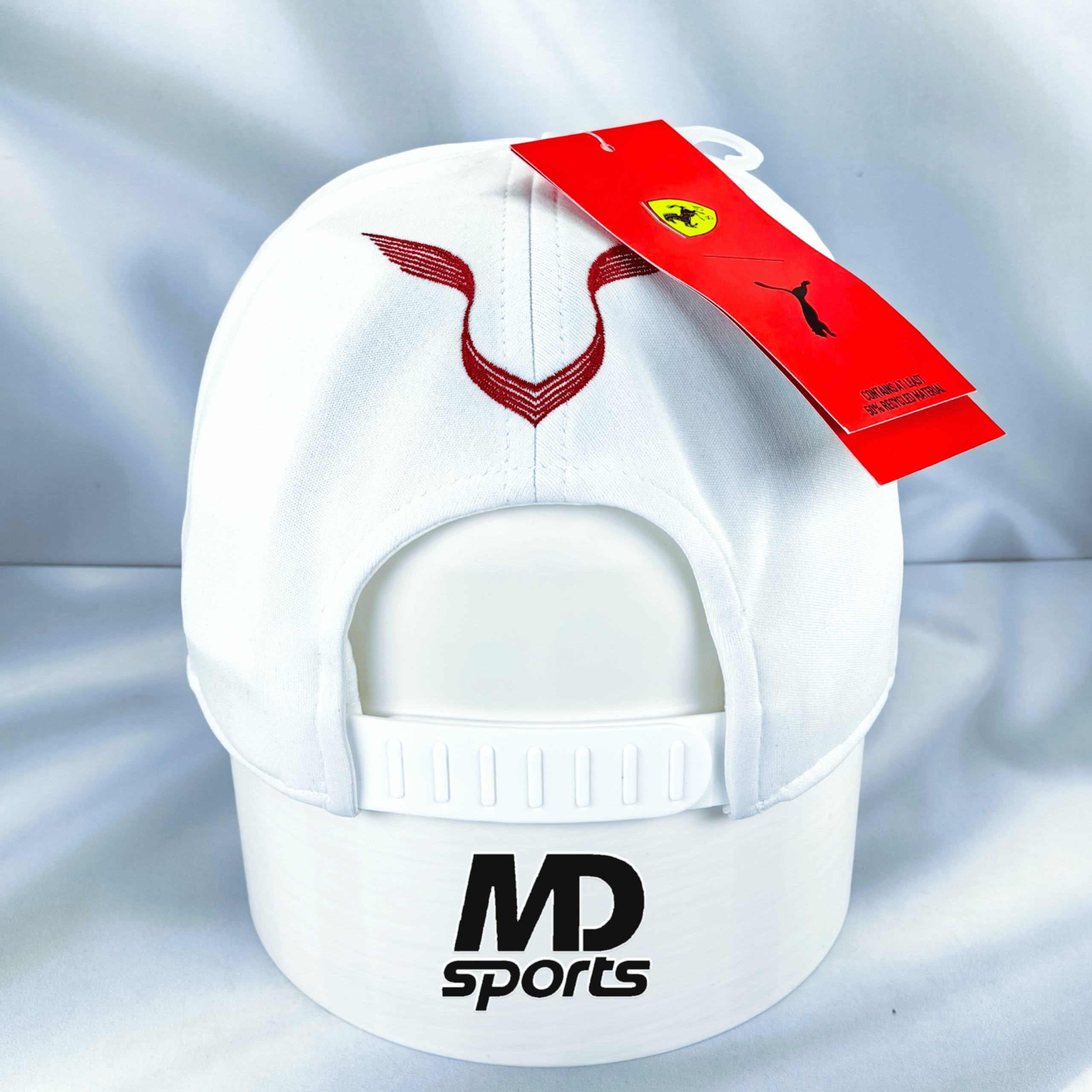 Gorro Puma Oficial Scuderia Ferrari HP Lewis Hamilton GP Miami 2025 - Imagen 4