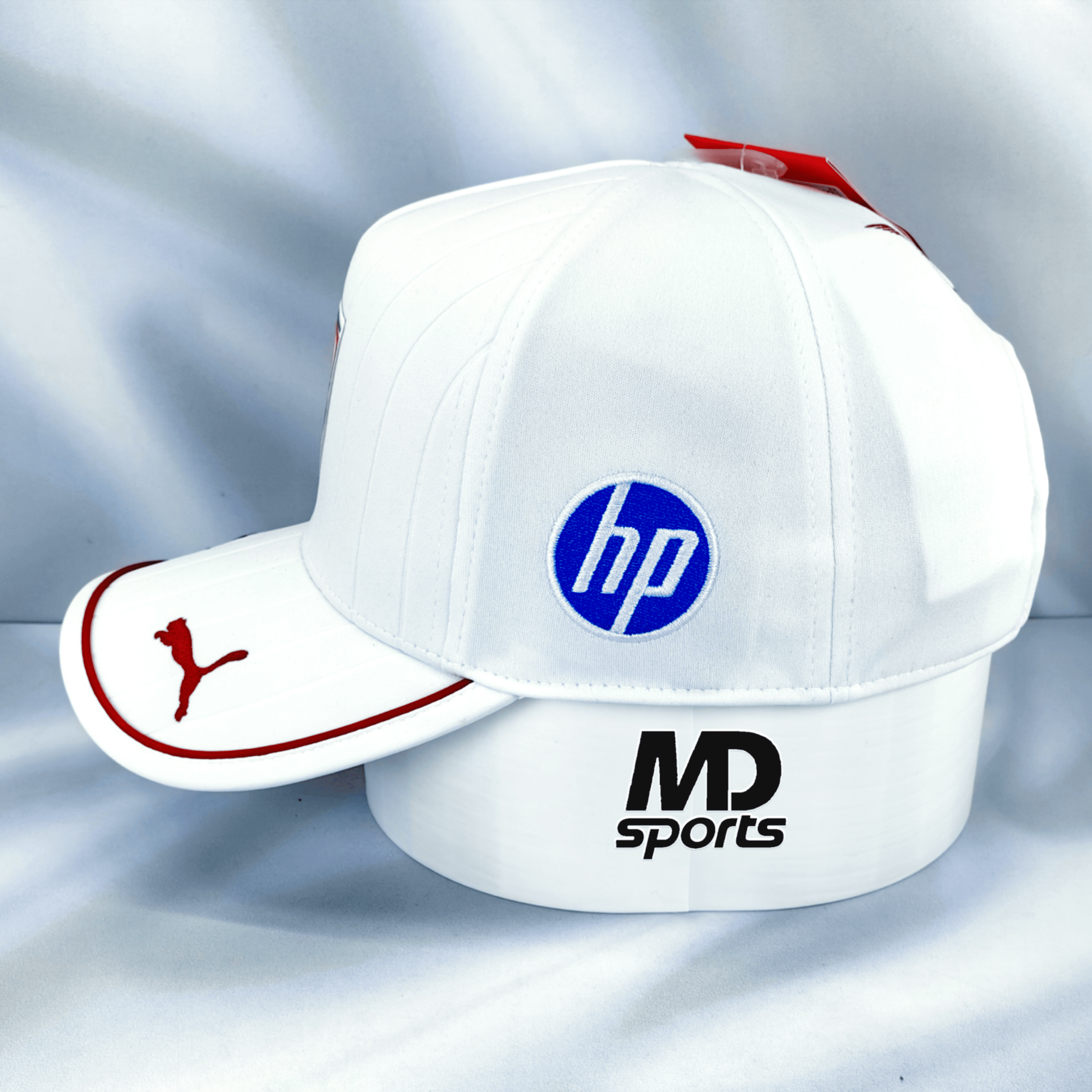 Gorro Puma Oficial Scuderia Ferrari HP Lewis Hamilton GP Miami 2025 - Imagen 5