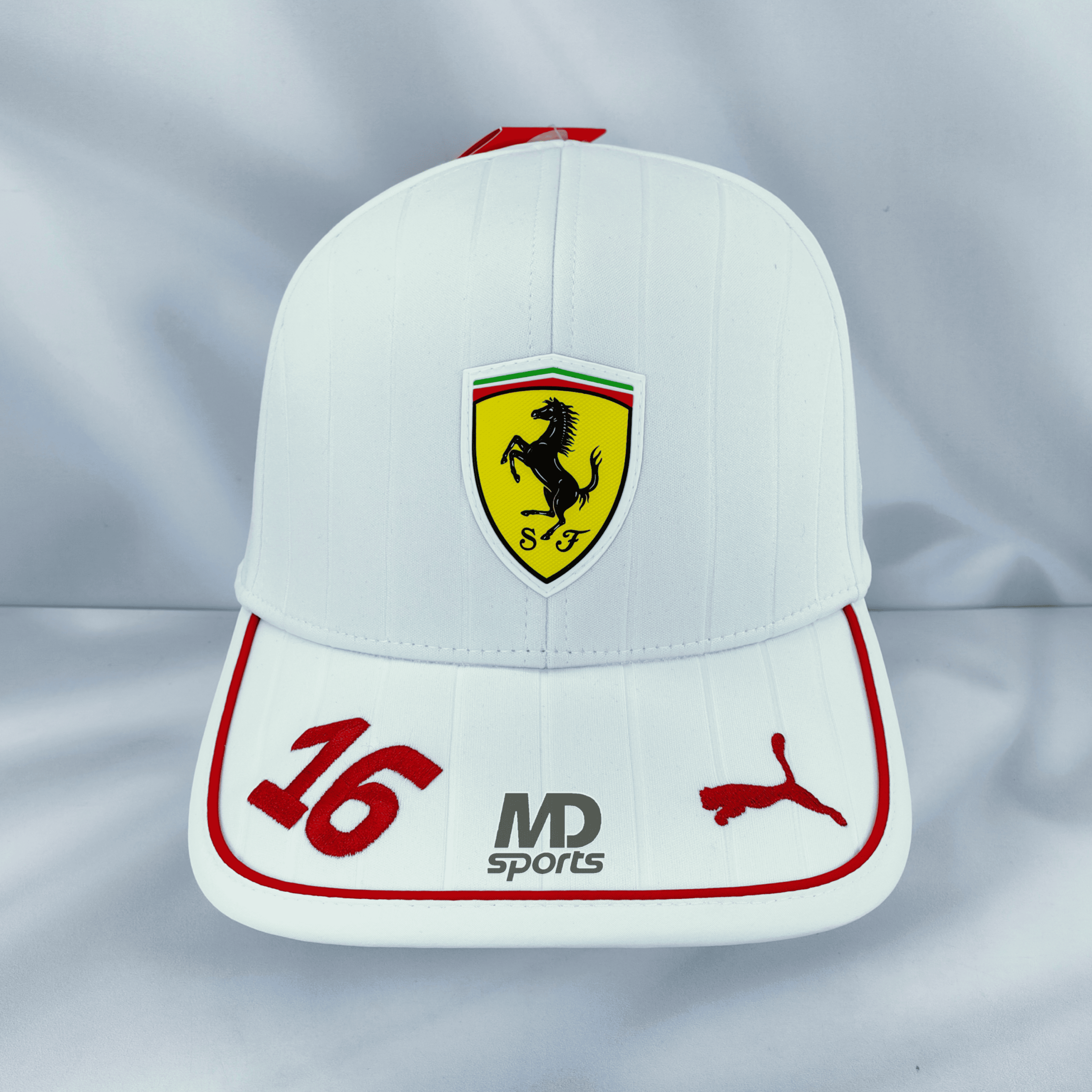 Gorro Puma Oficial Scuderia Ferrari HP Charles Leclerc GP Miami 2025