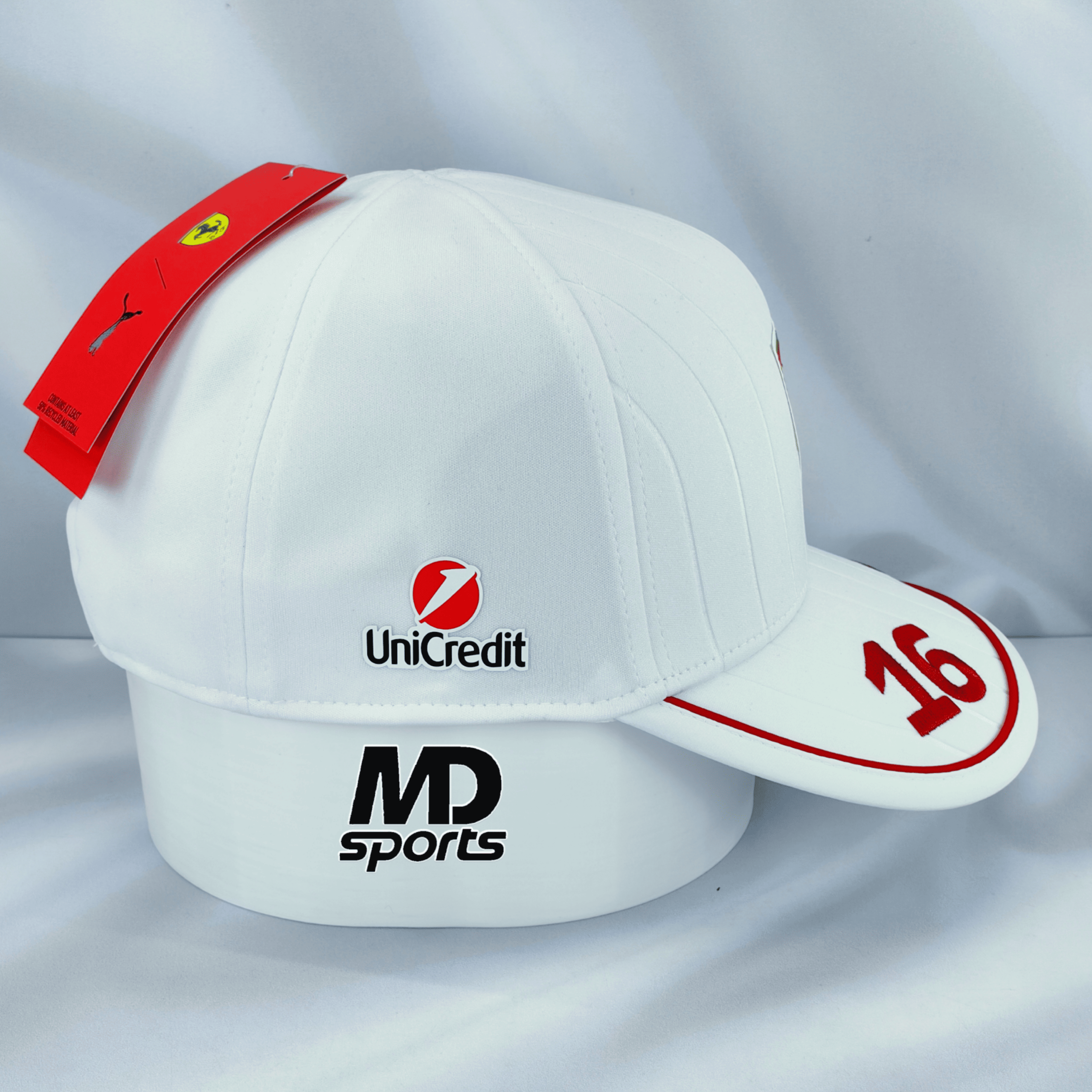 Gorro Puma Oficial Scuderia Ferrari HP Charles Leclerc GP Miami 2025 - Imagen 3