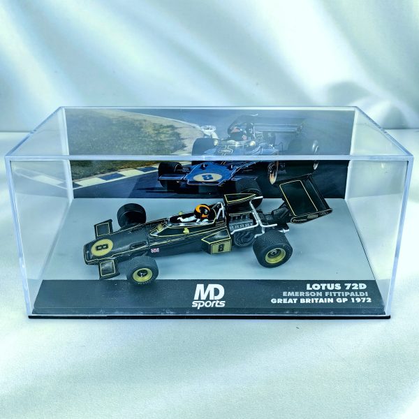 Lotus 72D 1972 #8 Emerson Fittipaldi Caja Acrilica IXO 1:43 - Imagen 2