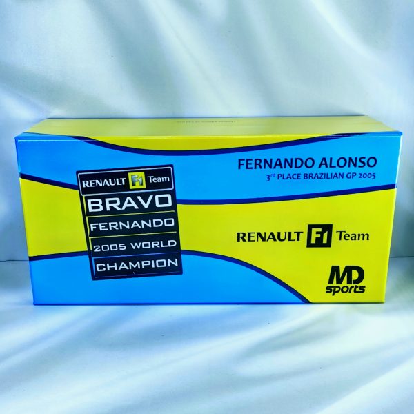 Renault R25 GP Brasil 2005 #5 Fernando Alonso Minichamps 1:18 - Imagen 4