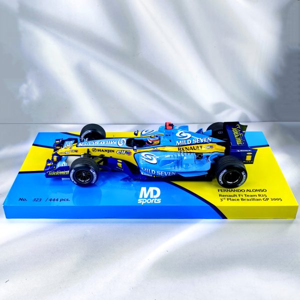 Renault R25 GP Brasil 2005 #5 Fernando Alonso Minichamps 1:18 - Imagen 3