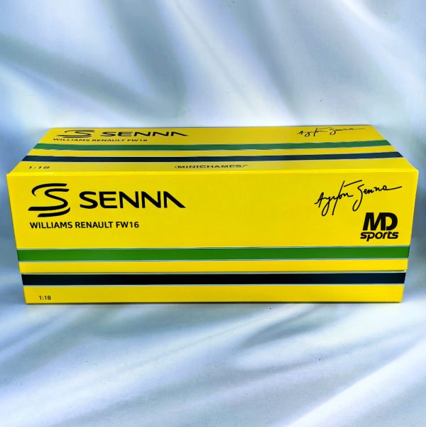 Williams FW16 Tester 1994 #2 Ayrton Senna Minichamps 1:18 - Imagen 4