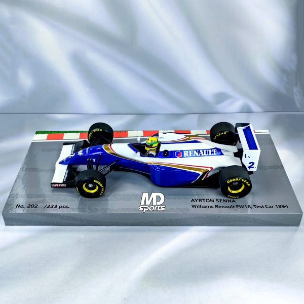 Williams FW16 Tester 1994 #2 Ayrton Senna Minichamps 1:18 - Imagen 3