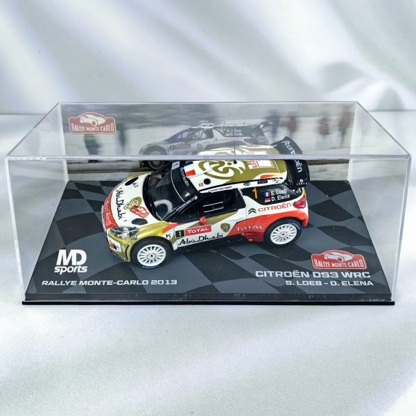 Citroen DS3 WRC Monte-Carlo 2013 #1 S.Loeb - D.Elena 1:43 Caja acrilica - Imagen 3