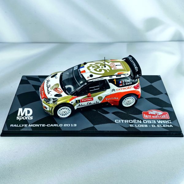 Citroen DS3 WRC Monte-Carlo 2013 #1 S.Loeb - D.Elena 1:43 Caja acrilica - Imagen 2