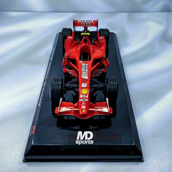 Ferrari F2007 GP Brasil 2007 #6 Kimi Raikkonen Caja Normal Premium Collect 1:24 - Imagen 4