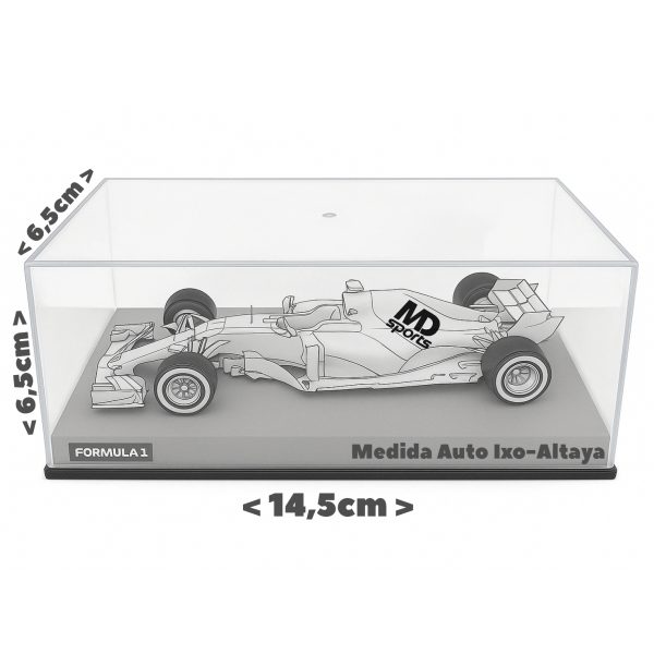 Ferrari 375 Indy 1952 #12 Alberto Ascari Caja Acrilica Altaya 1:43 - Imagen 2