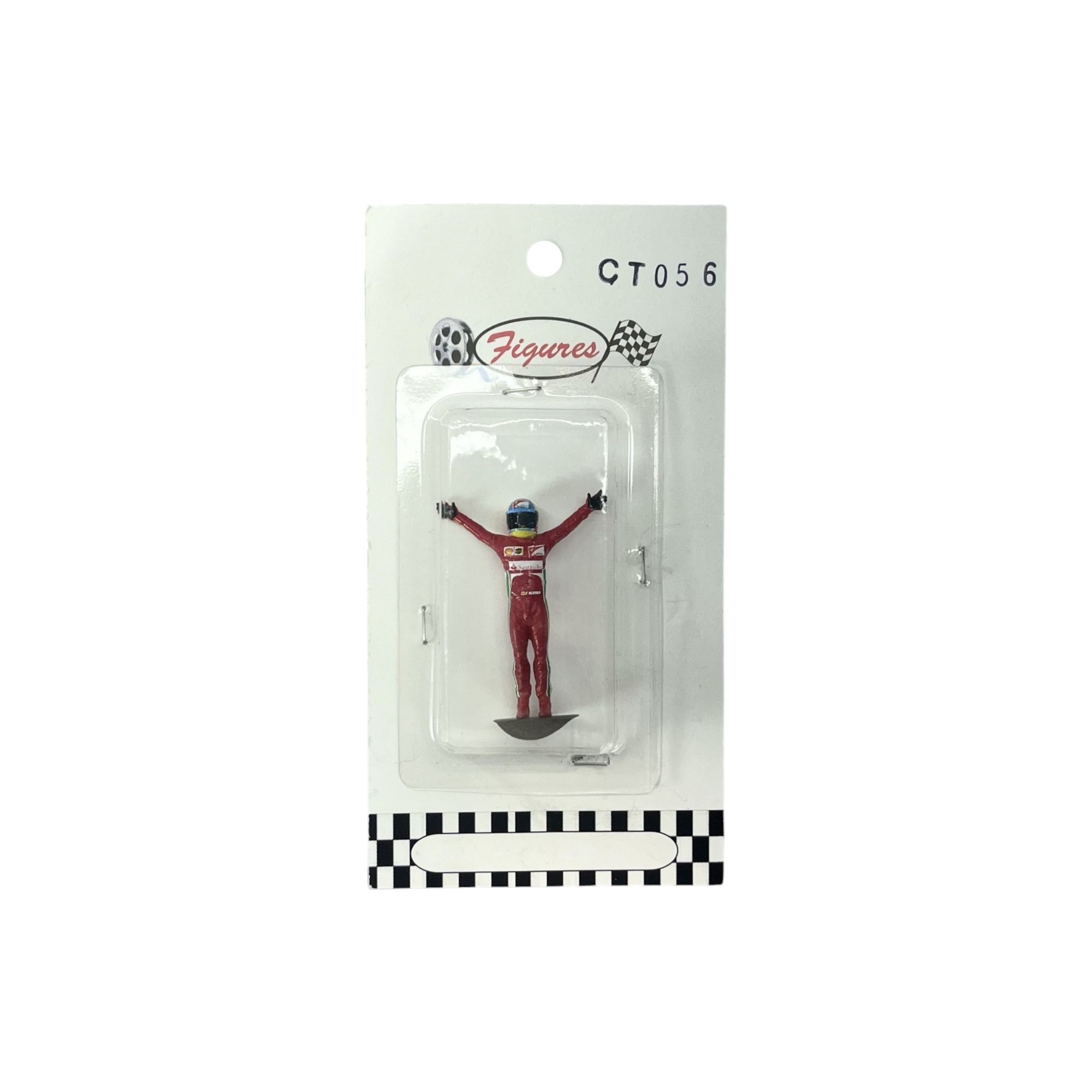 Figura Piloto Fernando Alonso Ferrari 2012 Cartrix 1:43