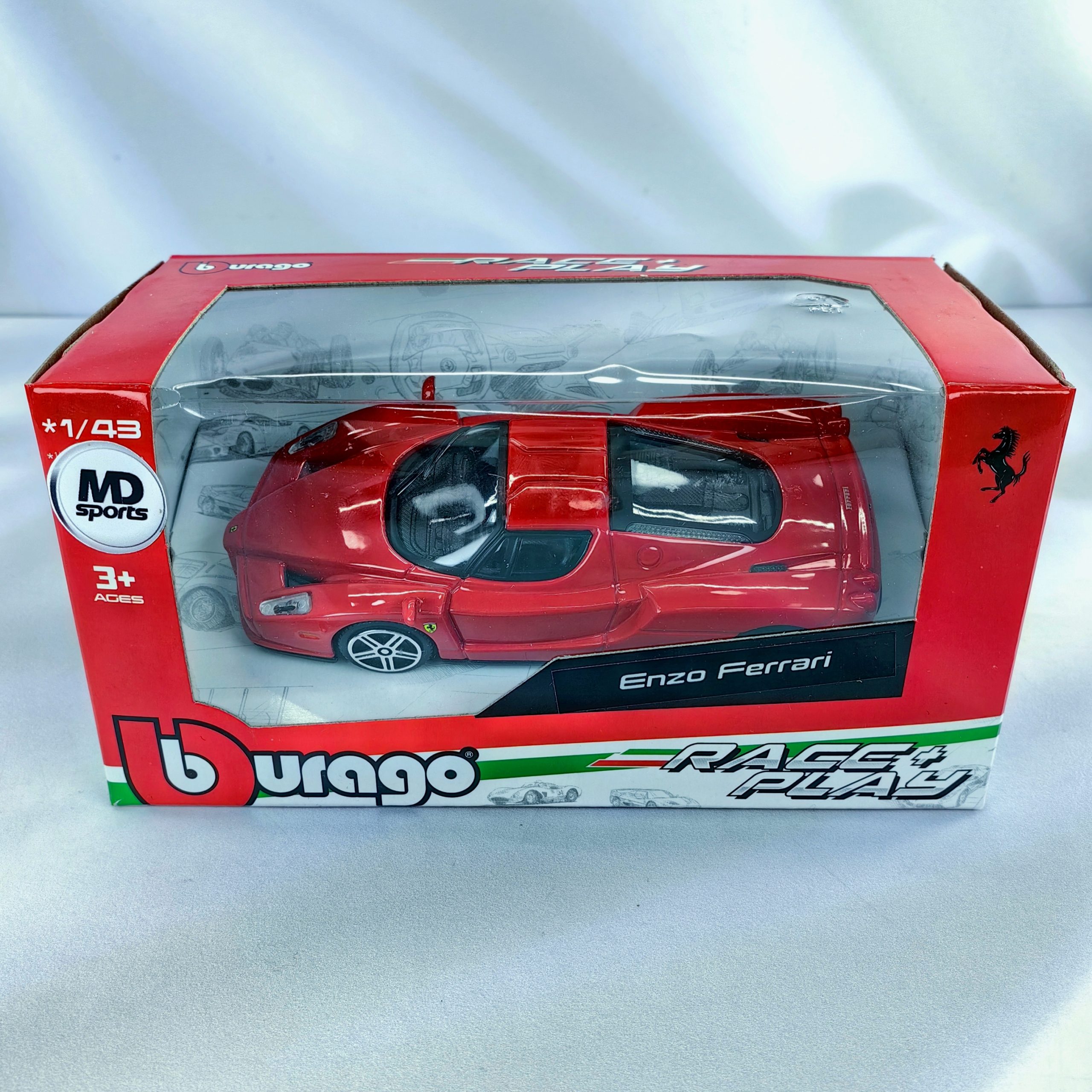 Deportivo Ferrari Enzo Caja Normal Burago Race 1:43