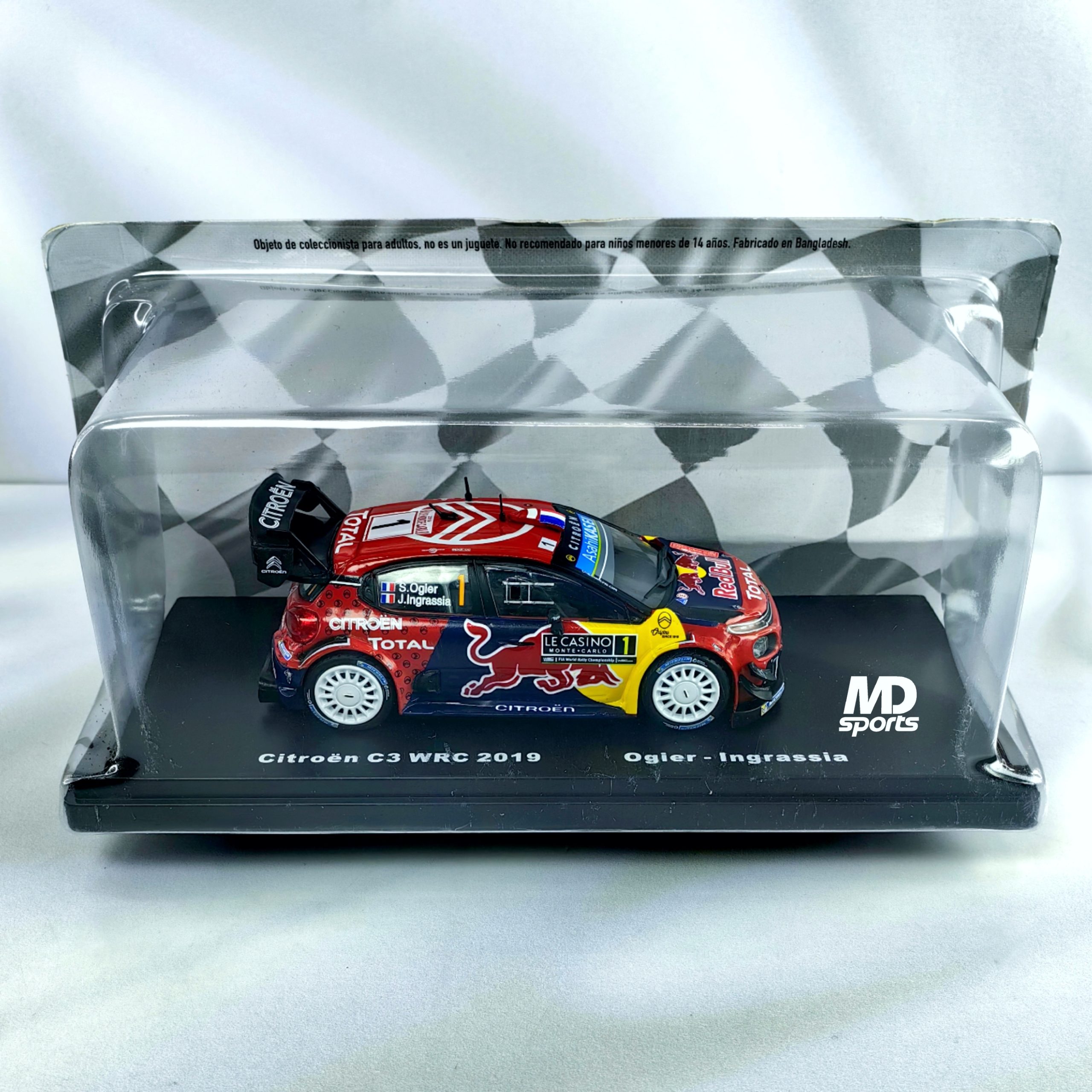 Citroen C3 WRC 2019 #1 S.ogler- J.ingrassia Caja Normal Edicola 1:43