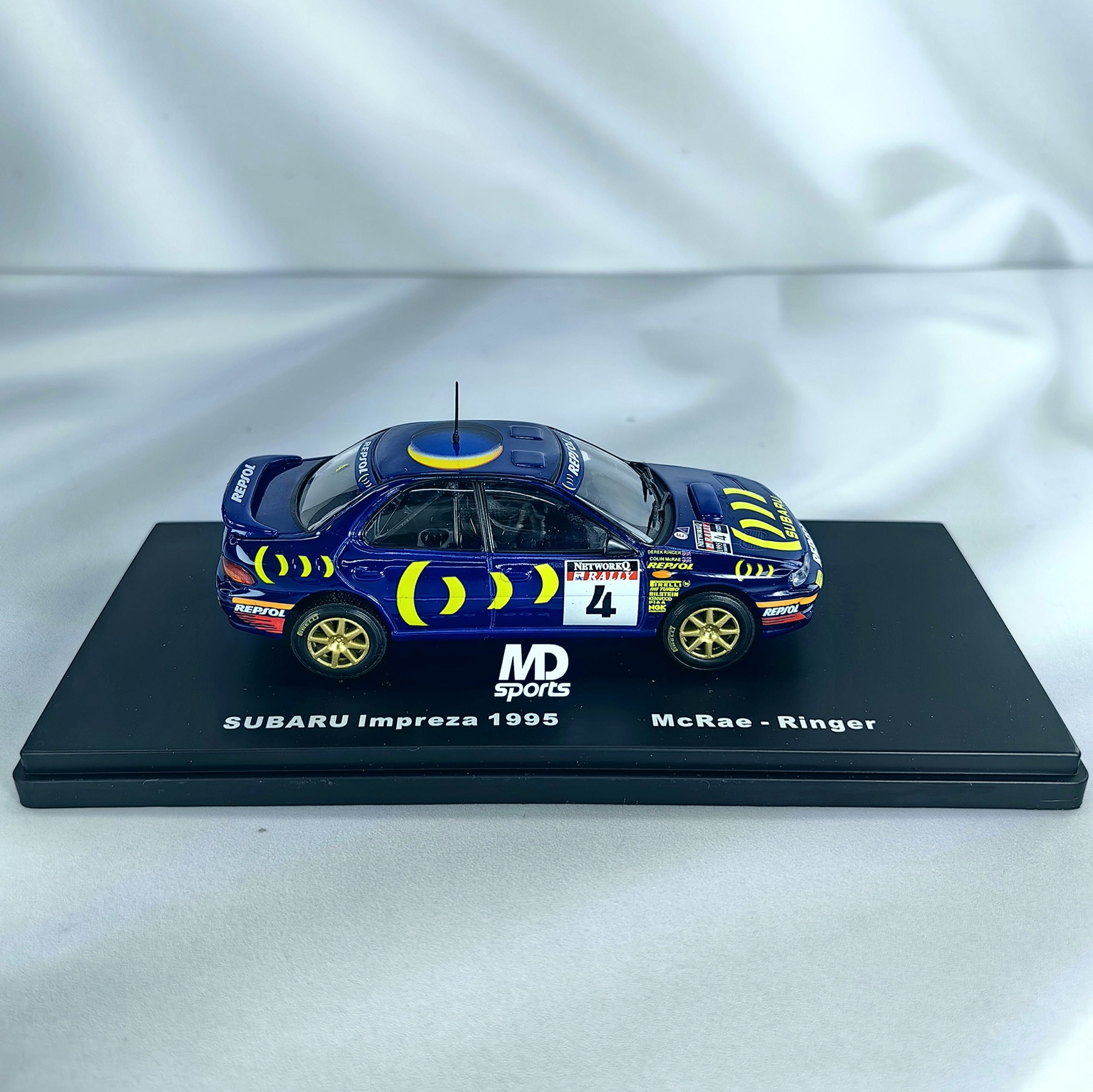 Subaru Impreza WRC 1995 #5 C.McRae – D.Ringer Caja Normal Edicola 1:43