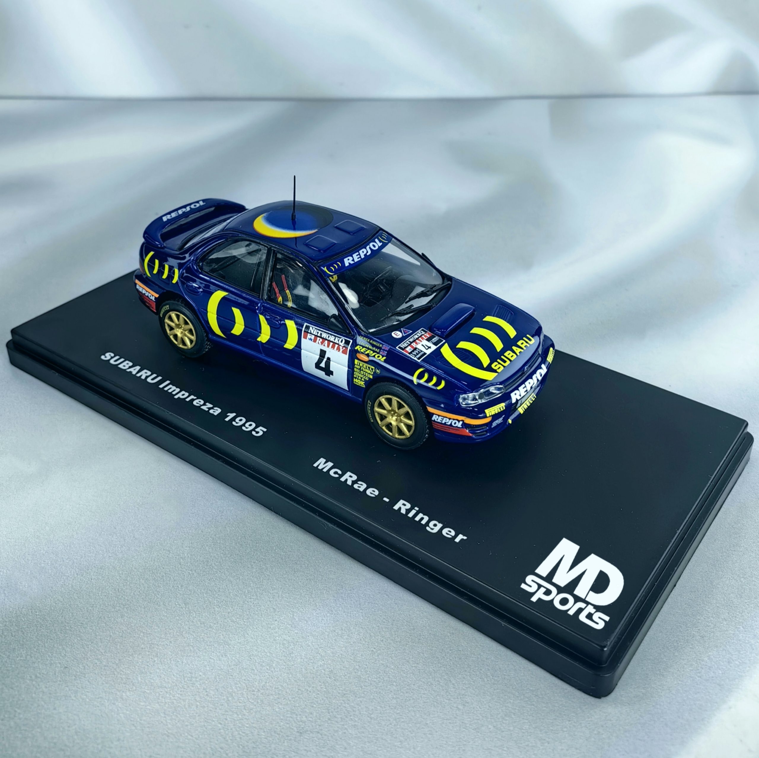 Subaru Impreza WRC 1995 #5 C.McRae – D.Ringer Caja Normal Edicola 1:43
