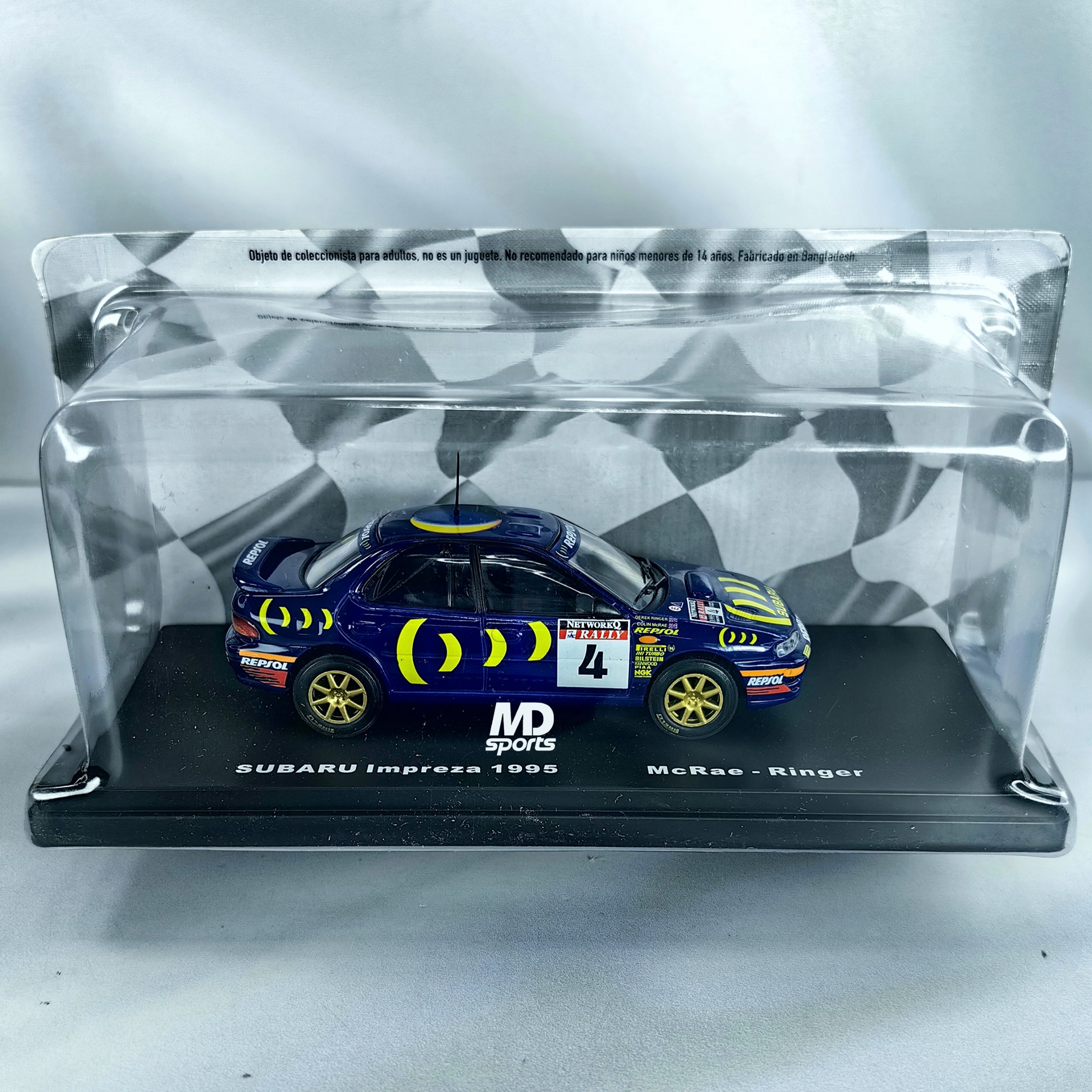 Subaru Impreza WRC 1995 #5 C.McRae - D.Ringer Caja Normal Edicola 1:43 - Imagen 3