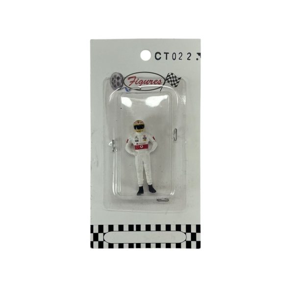 Figura Piloto Lewis Hamilton Mclaren 2008 Cartrix 1:43