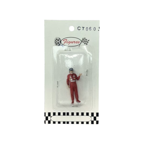 Figura Piloto Niki Lauda 1977 Ferrari Cartrix 1:43