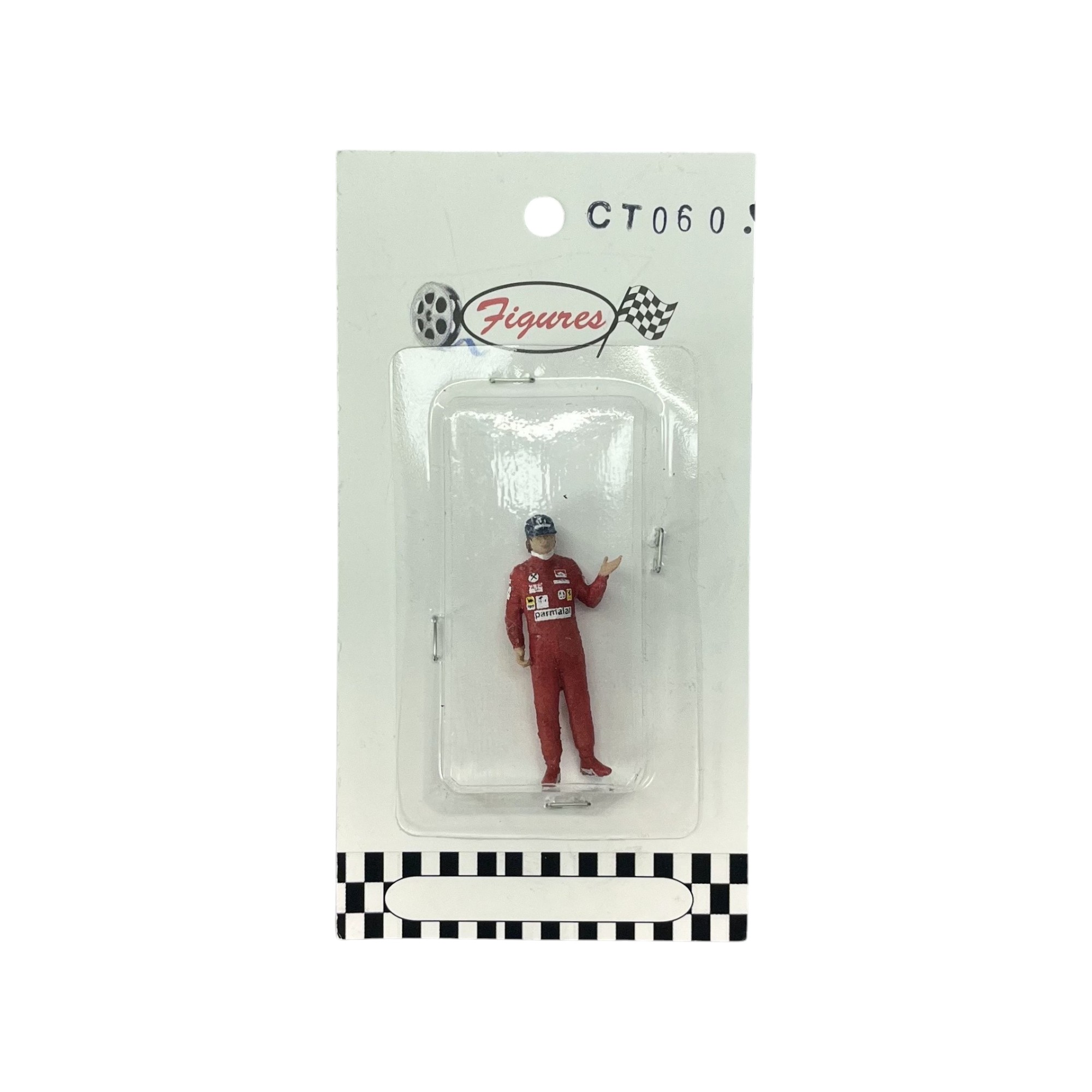 Figura Piloto Niki Lauda 1977 Ferrari Cartrix 1:43