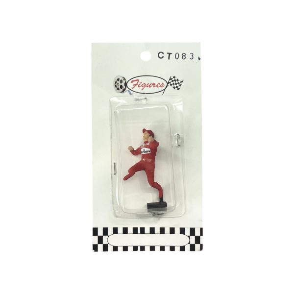 Figura Piloto Michael Schumacher Salto Ferrari Cartrix 1:43