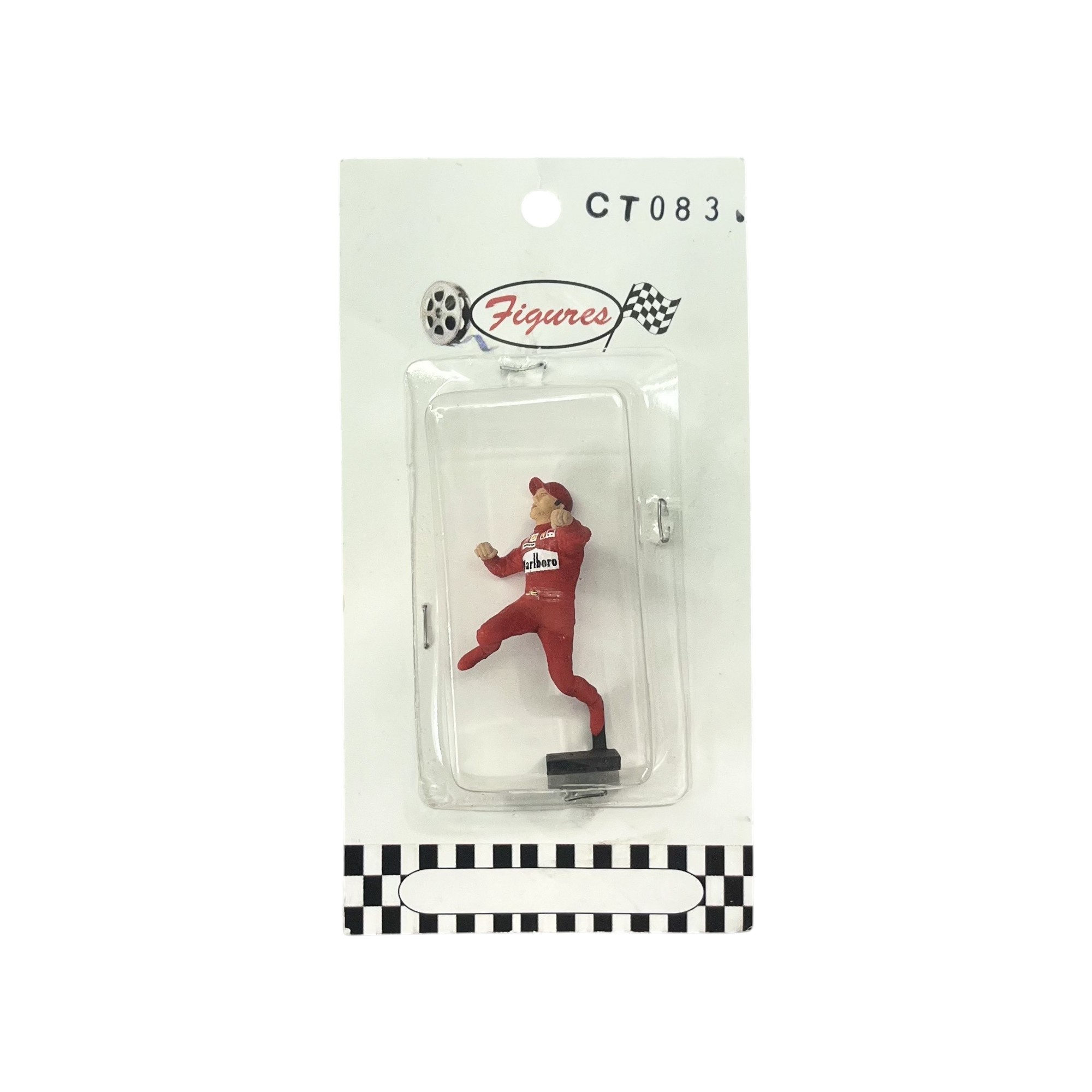 Figura Piloto Michael Schumacher Salto Ferrari Cartrix 1:43