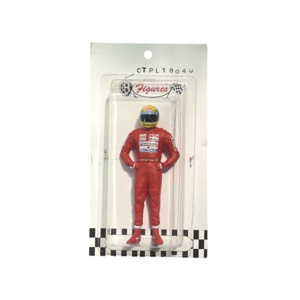 Figura Formula 1 Piloto Ayrton Senna Mclaren 1991 1:18 Cartrix