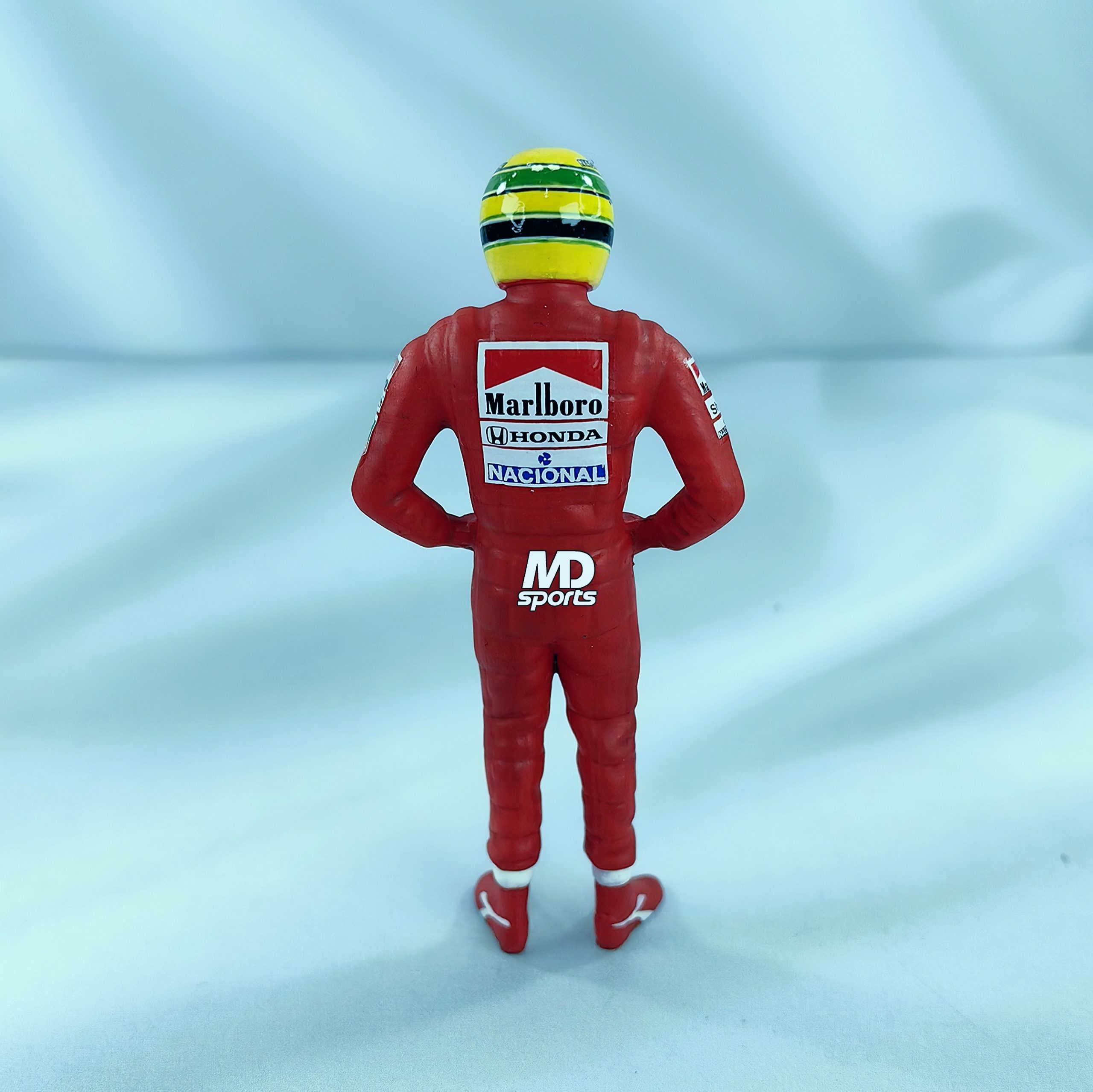Figura Formula 1 Piloto Ayrton Senna Mclaren 1991 1:18 Cartrix