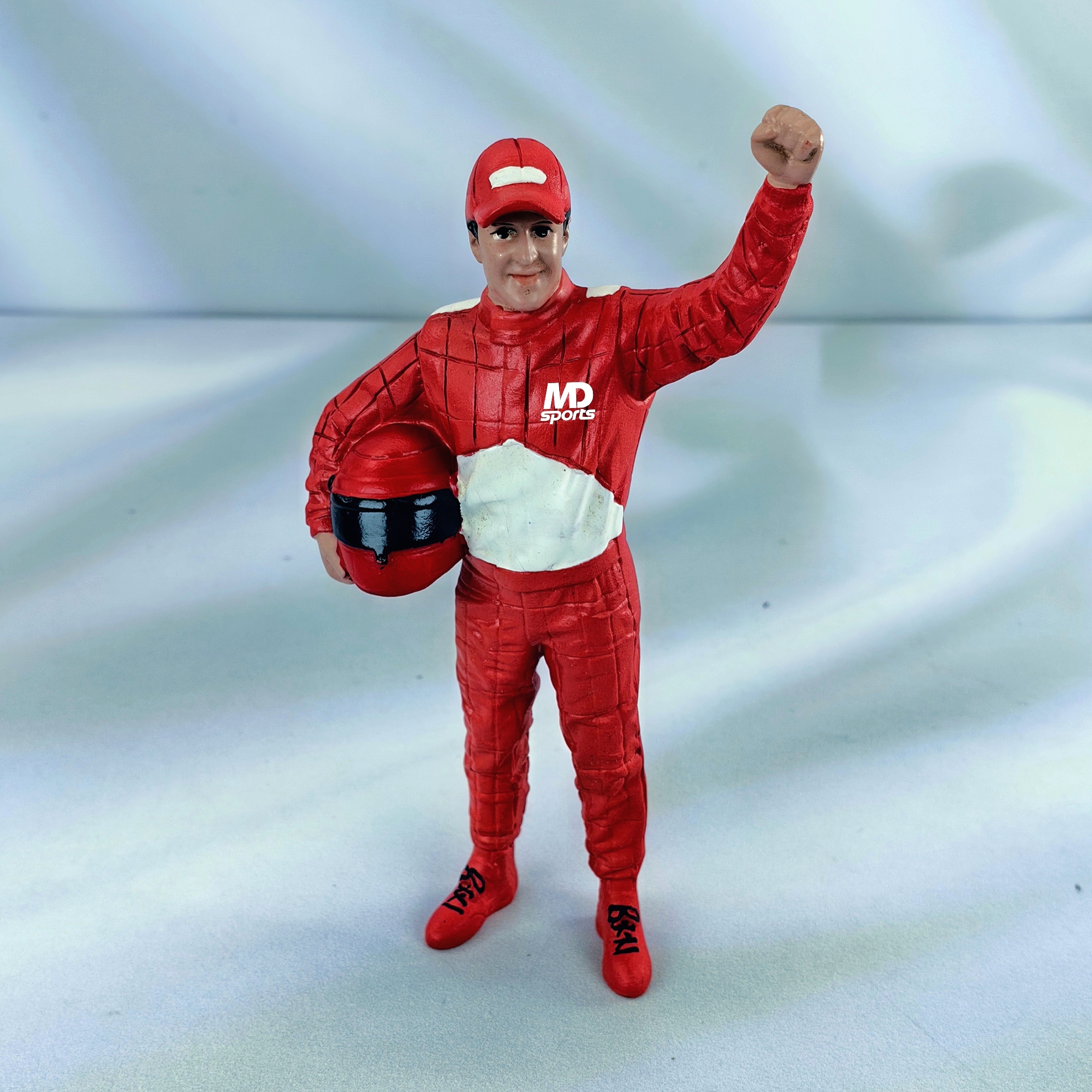 Figura Piloto Michael Schumacher Ferrari American Diorama 1:18