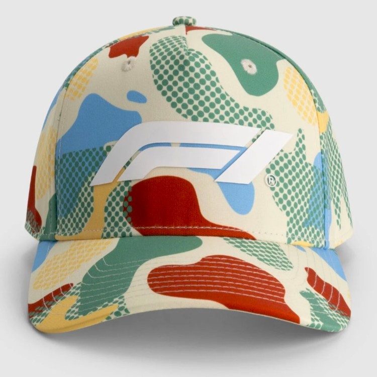 Gorro Oficial Formula 1 Logotipo F1 3D Camo 2025