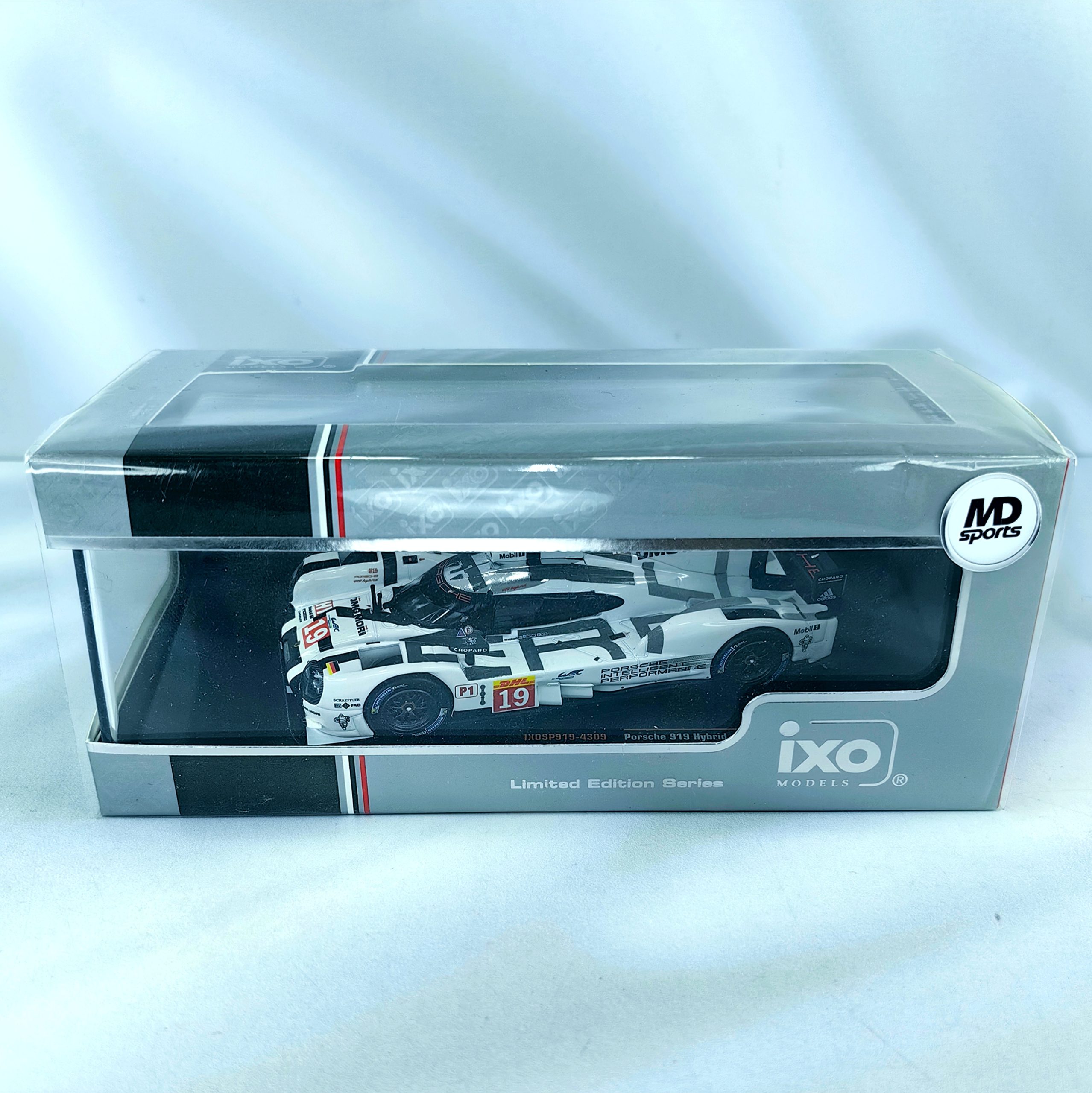 Porsche 919 Hybrid 1000km SPA 2015 #19 Hulkenberg-Bamber-Tandy Caja Acrilica IXO 1:43