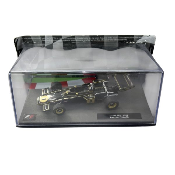 Lotus 72D #8 1972 Emerson Fittipaldi Caja Acrilica Altaya 1:43
