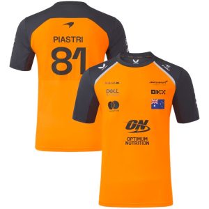 Polera CASTORE Mclaren Oscar Piastri F1 Team Oficial Driver Set Up 2025