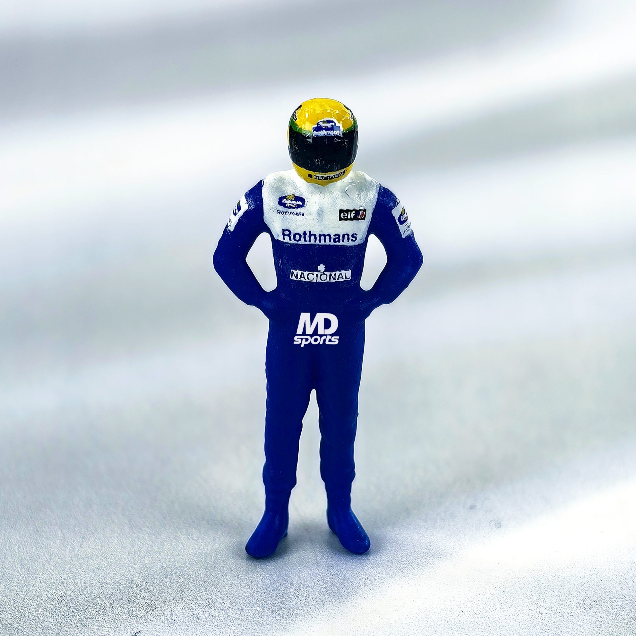 Figura Piloto Ayrton Senna Williams 1994 Cartrix 1:43