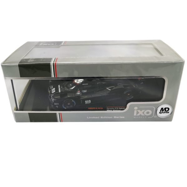 Porsche 919 Hybrid Test Car 2015 Mark Webber Caja Acrilica IXO 1:43