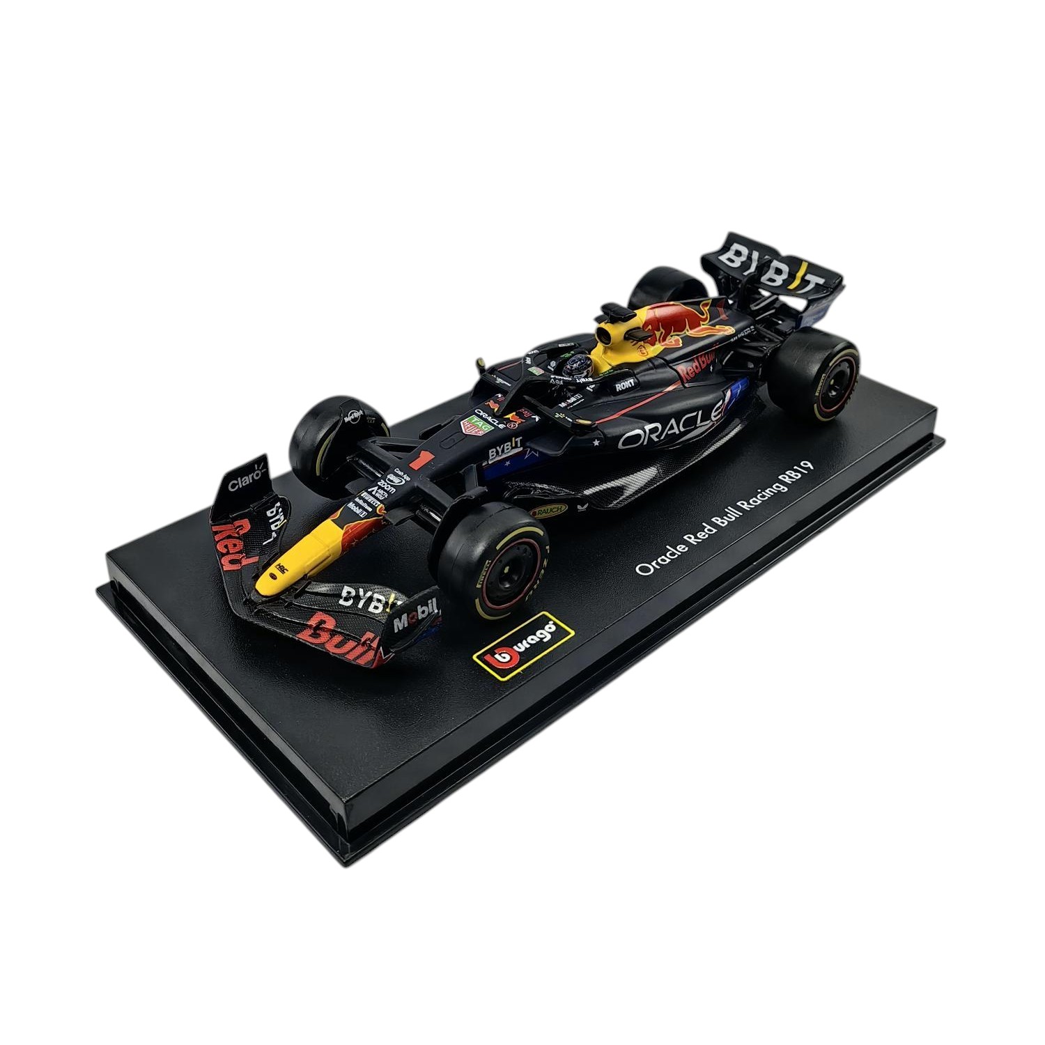 RedBull RB19 GP Austin 2023 #1 Max Verstappen Caja Acrilica Burago 1:43