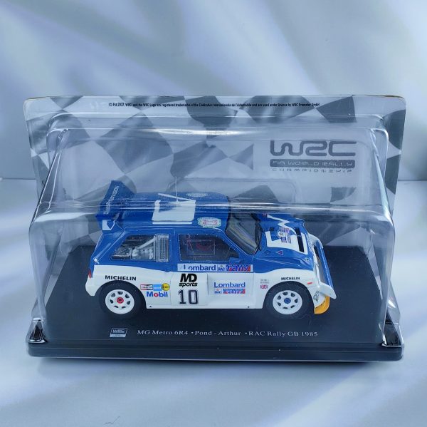 MG Metro 6R4 WRC Inglaterra 1985 #10 Pond - Arthur Edicola 1:24
