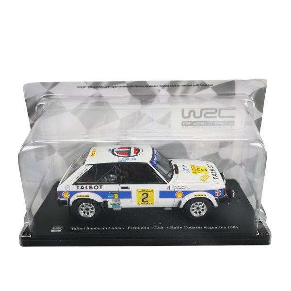 Lotus Talbot Sunbeam WRC Argentina 1981 #2 Guy Frequelin Edicola 1:24