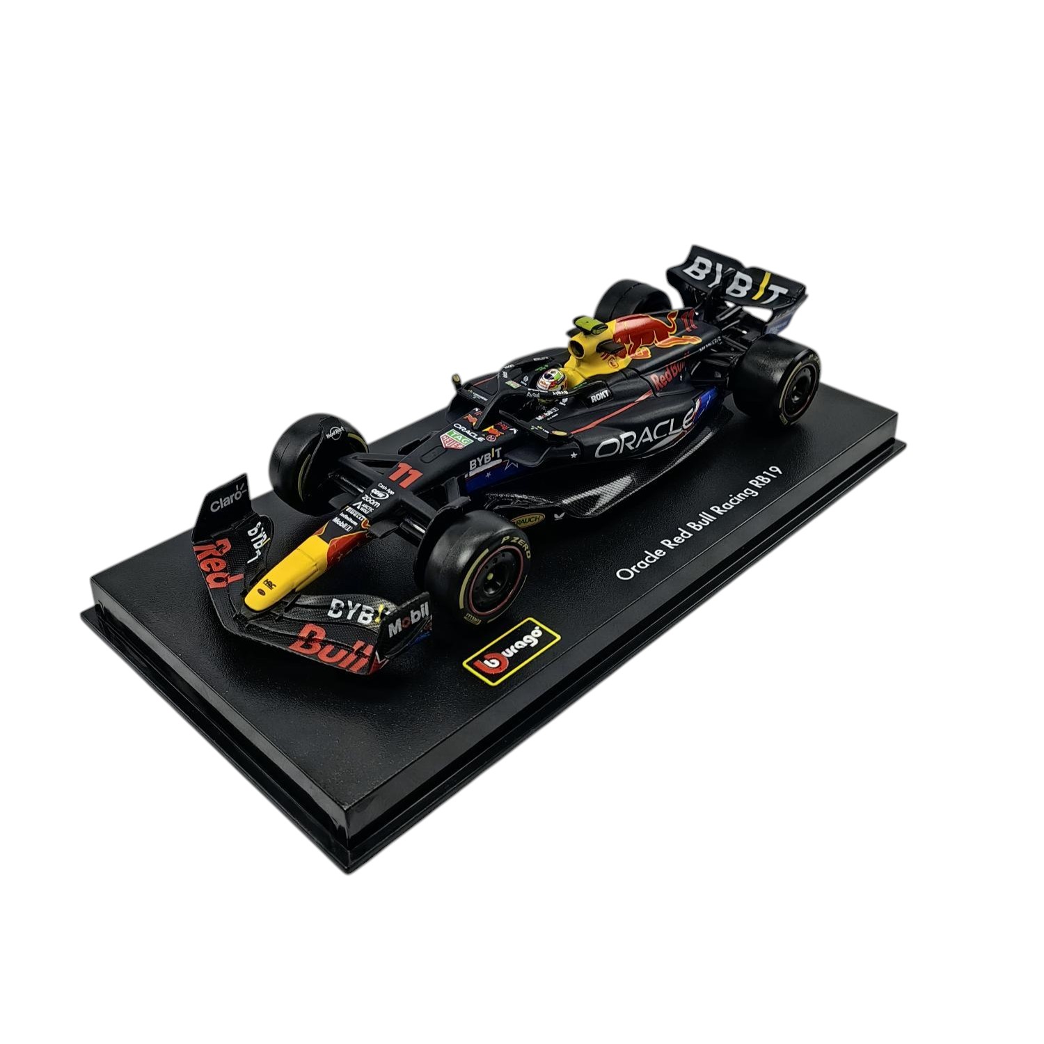 RedBull RB19 GP Austin 2023 #11 Checo Perez Caja Acrilica Burago 1:43