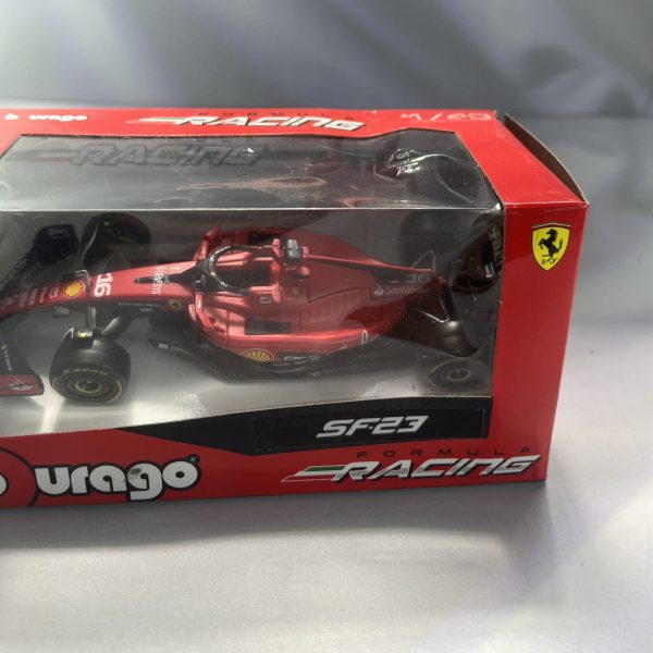 Ferrari SF-23 2023 #16 Charles Leclerc Caja Normal Burago 1:43 (Producto con detalle) - Imagen 2